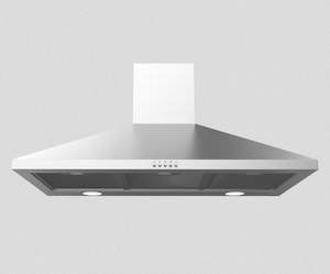 90CM PYRAMID CANOPY RANGEHOOD: RBES930LX