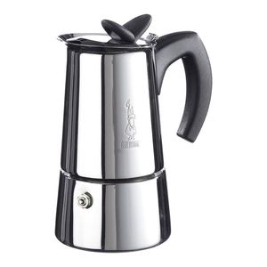 Stovetop Espresso Machine: Bialetti Musa Polished Espresso Maker 6 Cup