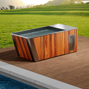 Ice Bath Chiller: Red Cedar Ice Forge 0–45°C | Self-Icing + Heated Recovery