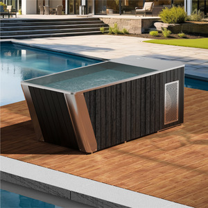 Ice Bath Chiller: Black Cedar Ice Forge 0–45°C | Self-Icing + Heated Recovery