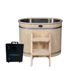 Ice Bath Chiller: Spruce Nordic Stainless + EP1™ 1HP WIFI UV Filtered Cooling Motor