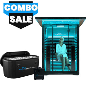 Combo Deals: Obsidian Sauna + Black Ice Bath