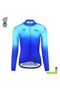 Water Blue Women's Thermal Long Sleeve Jacket