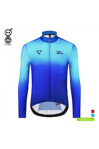 Thermal Gear: Water Blue Mens Thermal Long Sleeve Jacket