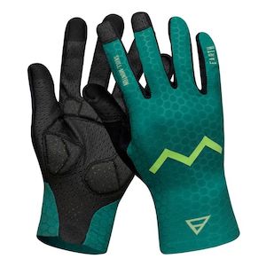 Accessories: Cycling Gloves 24-Earth Green Full Finger