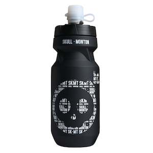 610ml Water Bottle Skull24 Black