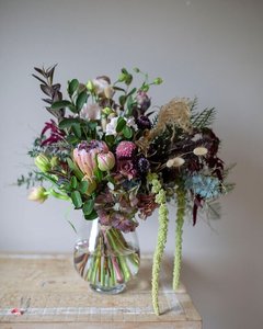 Alice - Earthy and wild flower bouquet - evergreen floral