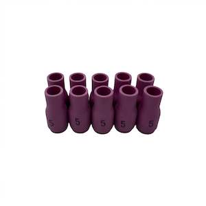 9 20 Torch Parts: #5 Ceramic 9/20 Torch Collet Body Style Mount (10 Pack)