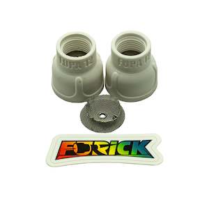 Ceramics Nozzles: Furick Fupa #12 White Ceramic Kit (2 Cups)