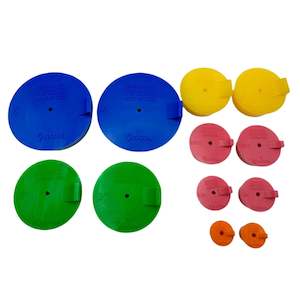 Weld Purge Gear: Tig Aesthetics Silicone Purge Plugs - Sanitary Kit