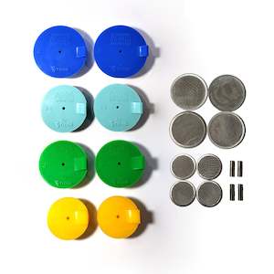 Tig Aesthetics Silicone Purge Plugs - Exhaust Kit 2.5″-4″