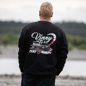 Stickers Merch: Vinny Fab FC3S Vs BNR34 Crewneck