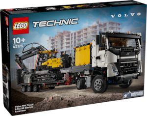 Creative Play: LEGO Technic Volvo FMX Truck & EC230 Electric Excavat 42175