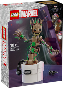 Creative Play: LEGO Super Heroes Marvel Dancing Groot 76297