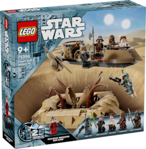 Creative Play: LEGO Star Wars Desert Skiff & Sarlacc Pit 75396