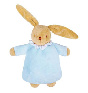 xTrousselier TRSV634102 Soft Bunny Fluffy w/Rattle Blue 20Cm