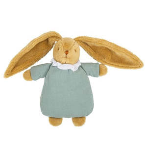 Animals: xTrousselier TRSV634161 Soft Bunny Fluffy 20Cm - Celadon Green Linen
