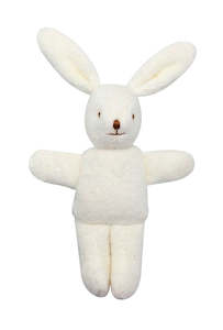 xTrousselier TRSV76742 Bunny with Rattle Ivory 12 Cm