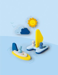 Bath Toys: Quut Sail Away Bath Puzzle