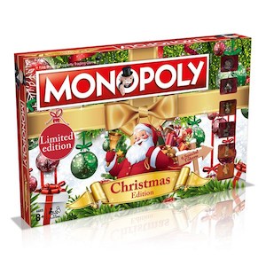 Games: Winning Moves Christmas Monopoly