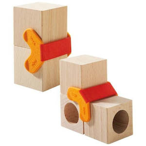 Marble Runs Ball Tracks: xHaba Marble Run Clamp