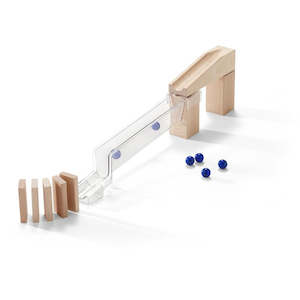 Marble Runs Ball Tracks: xHaba Ball Track Complementary Set Marble Canyon