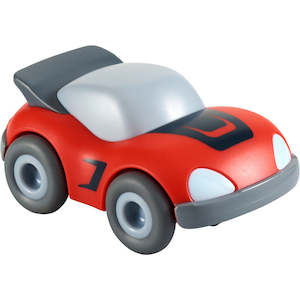 Marble Runs Ball Tracks: xHABA Kullerbu Red sports car