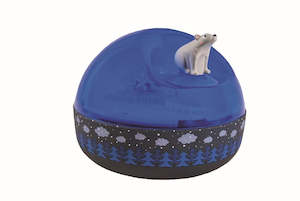 Music Box: Trousselier Night Light Northern Lights Projector with Music- Bear on Ice