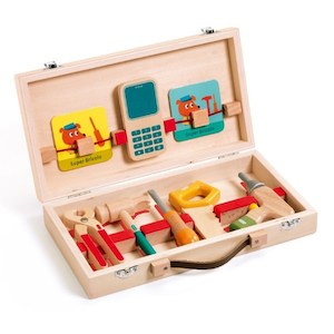 Pretend Play: Djeco Role Play - Wooden Tool Box