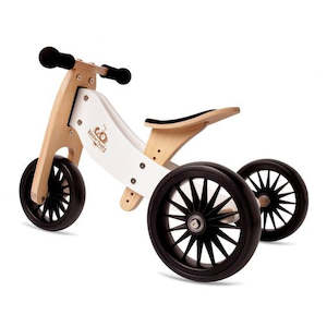 Scooters Trikes: Kinderfeets Tiny Tots Plus- White