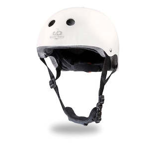 Scooters Trikes: Kinderfeets White Matte Helmet