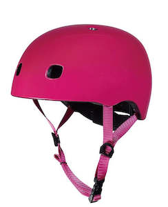 Micro Kids Plain Helmet Pink S
