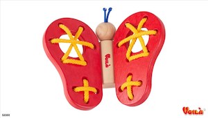 Threading Toys: Voila S235E Lacing Butterfly Red