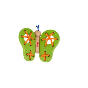 Threading Toys: Voila S235B Lacing Butterfly (light green)