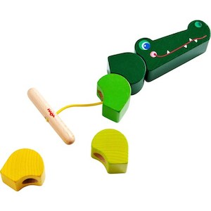 Threading Toys: xHABA Threading Game Crocodile