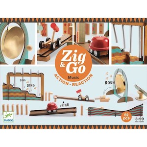 Djeco Zig & Go - Zig & Go - Music - 52 Pcs
