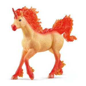 Figurines: Schleich - Elementa Fire Unicorn Stallion