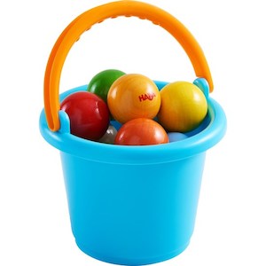 Ball Tracks: Haba Kullerbu Bucket with Balls