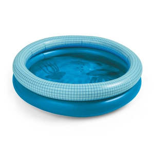 Beach Toys: Quut Dippy Inflatable Pool Ocean Blue