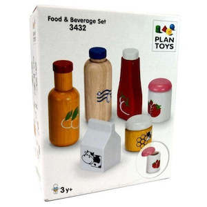 In The Kitchen: PlanToys Food & Beverage Set