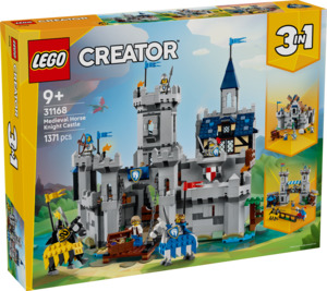New Arrivals: LEGO Creator Medieval Horse Knight Castle 31168