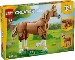 New Arrivals: LEGO Creator Beautiful Horse 31166