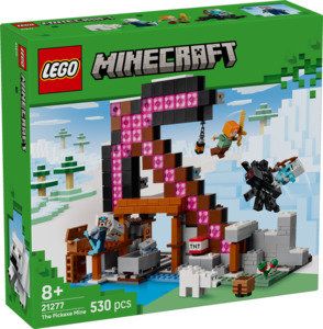 New Arrivals: LEGO Minecraft The Pickaxe Mine 21277