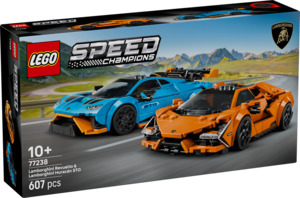LEGO Speed Champions Lamborghini Revuelto & Huracan STO 77238