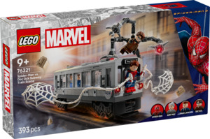 LEGO Super Heroes Marvel Spider-Man vs Doc Ock Subway Train Scene 76321