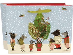 Gifts: Roger La Borde - Christmas Procession - Christmas Large Gift Bag