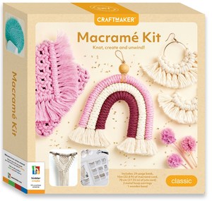Art Crafts: Hinkler Craft Maker Classic Modern Macrame