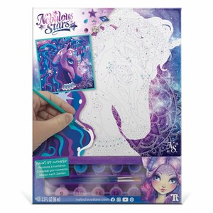 Tween Paint-by-Number on Canvas (Nebulia & Horse)