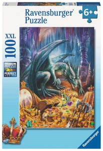 Puzzles: Ravensburger Dragons Treasure Puzzle 100pc