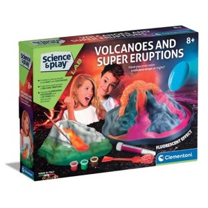 Clementoni Science & Play: Volcano Glow in the Dark Set